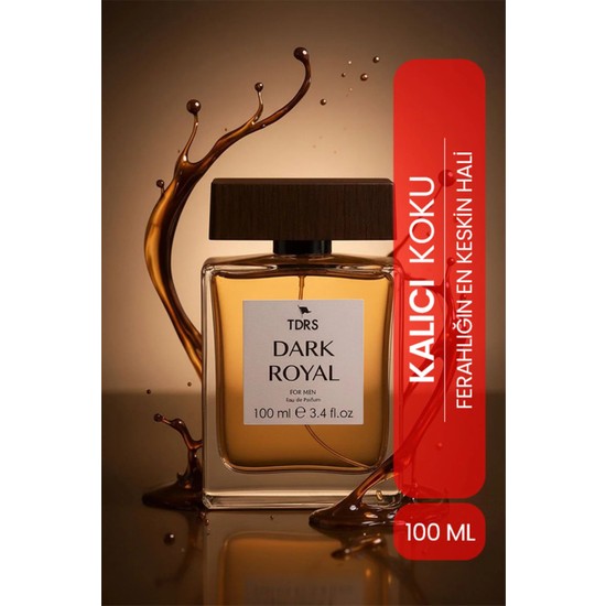 TDRS Tudors Dark Royal Ozonik Özel Seri Uzun Süre Kalıcı 100 ML EDP Erkek Parfüm