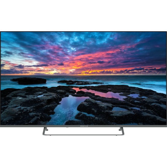Profilo 50PA525EQG E Enerji Sınıfı 50" 127 Ekran Ultra Hd Uydu Alıcılı Google Smart QLED Televizyon