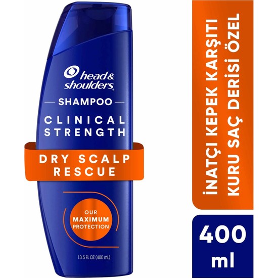 Head&Shoulders Head & Shoulders Clinical Strength Dry Scalp Rescue Kuru Saç Derisine Özel Şampuan 400 ml