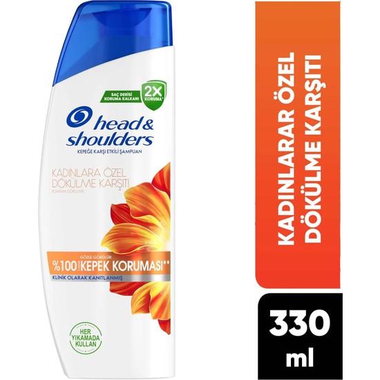 Head&Shoulders Head & Shoulders Kadınlara Özel 330 ml Kafein Etkili Kepek Karşıtı Şampuan Tüm Saçlar İçin