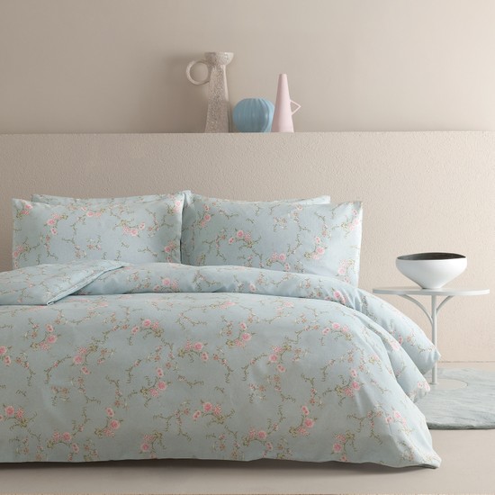 Dormy Home Darya Tek Kişilik Pamuklu Nevresım Seti - Adaçayı