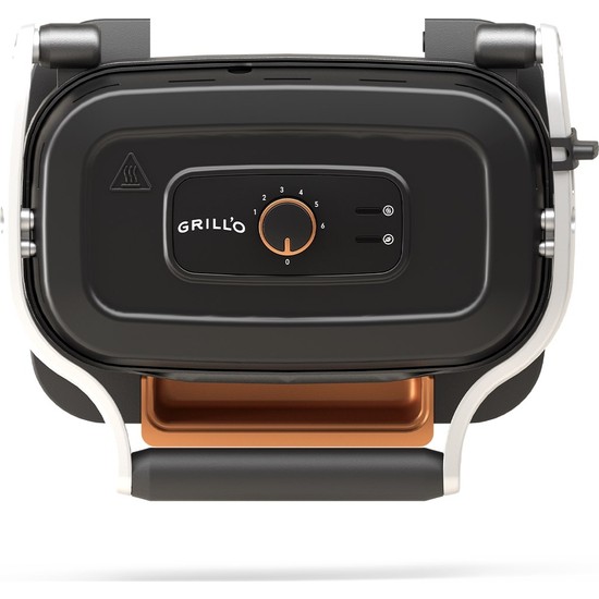 Grill'O GR621 Healthy Grill Izgara ve Tost Makinesi 1300 W - Siyah
