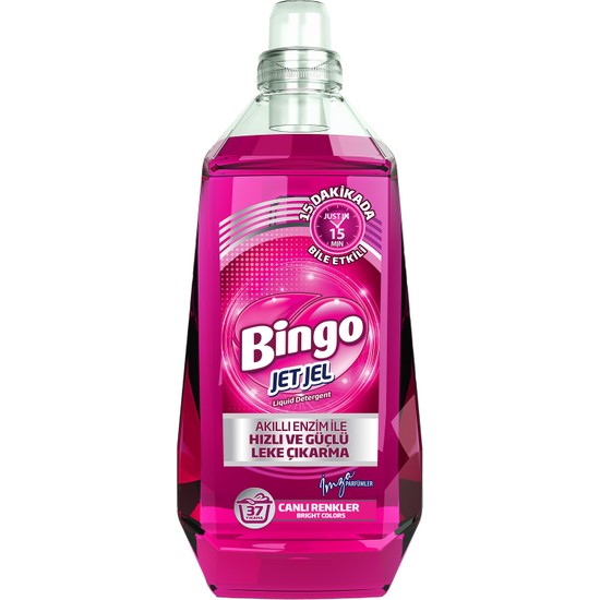 Bingo Jetjel Canlı Renkler 1480 ml