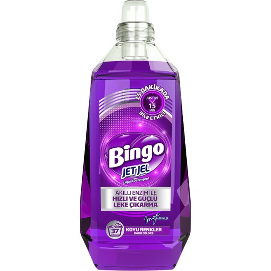 Bingo Jetjel Koyu Renkler 1480 ml