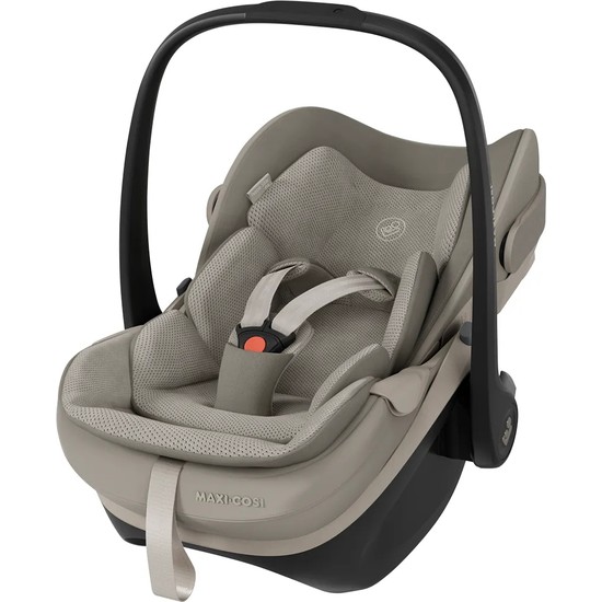 Maxi-Cosi Pebble Slide Pro Tam Yatabilen 0-13 kg Ana Kucağı ve Oto Koltuğu Sand