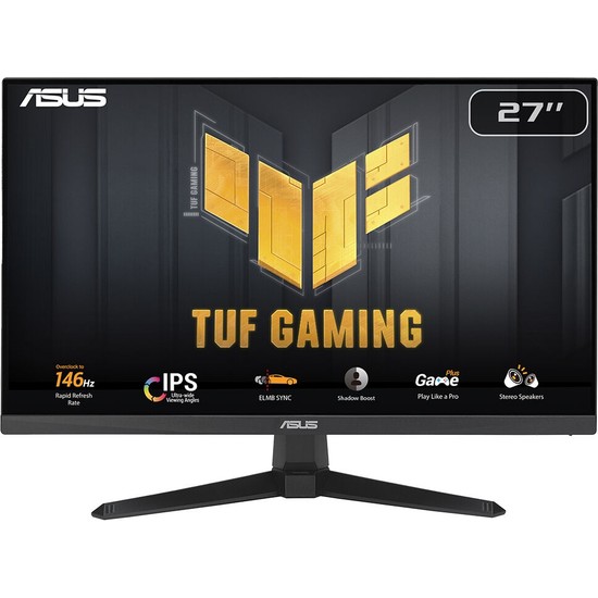 ASUS TUF GAMING VG279QE5A 27 IPS 1920x1080 1ms 146Hz 300cd DP HDMI Hoparlör 3 Yıl Garanti