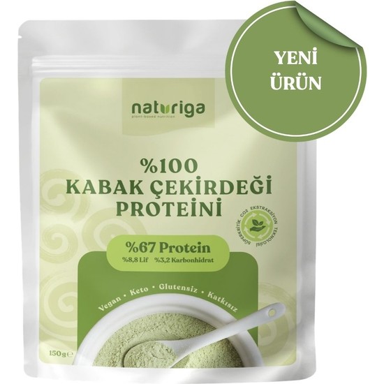 Naturiga %100 Kabak Çekirdeği Proteini 150GR