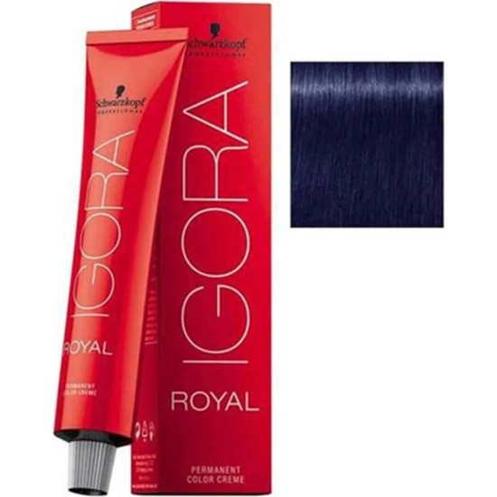 Schwarzkopf IGORA Royal 0-22 Turuncu Ton Azaltıcı Profesyonel Saç Boyası 60 ml – Kuaför Kalitesinde Renk Düzeltme
