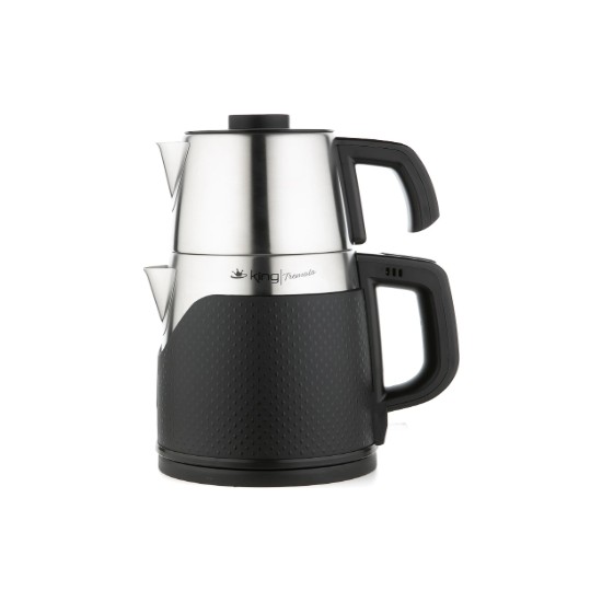 King Tremolo Kcm335 Çay Makinesi 1,2 Litre Demlik Kapasitesi Inox Çelik Malzeme ile Şık Tasarım