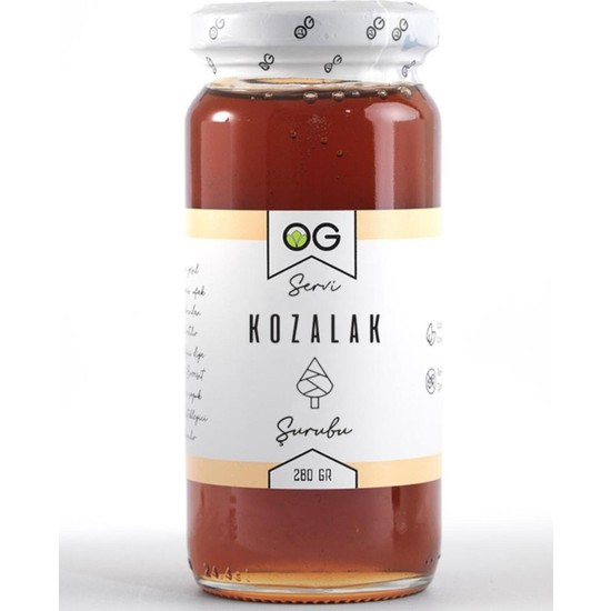 OG natural Kozalak Şurubu 280 Gr (rafine Şekersiz)