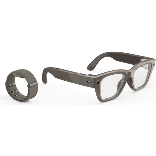 Google Meta Ray-Ban Display Standard Shiny Sand Neural Band Sand Size 2
