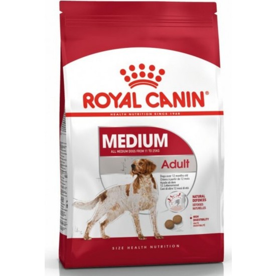 Royal Canin Medium Adult - Orta Boy Irklar için Yetişkin Köpek Maması 15 kg