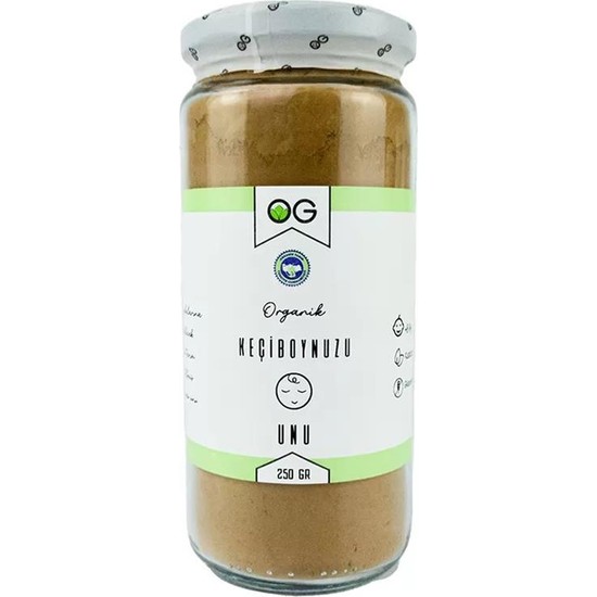 OG natural Organik Keçiboynuzu Unu 250gr