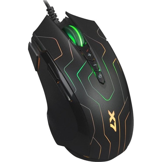 A4Tech A4 Tech X89 Oscar X7 Neon Maze 2400Dpı Usb Makrolu Oyuncu Mouse