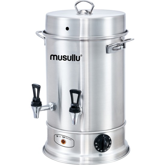 Musullu S-1120 Semaver 13 Lt 120 Bardak Kapasiteli Çay Makinesi