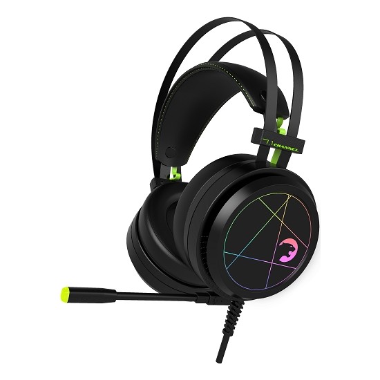 Gamepower Medusa Siyah 7.1 Rainbow Kablolu Kulaküstü Oyuncu Kulaklık 2.2 m Uzunlukta Var Mikrofon
