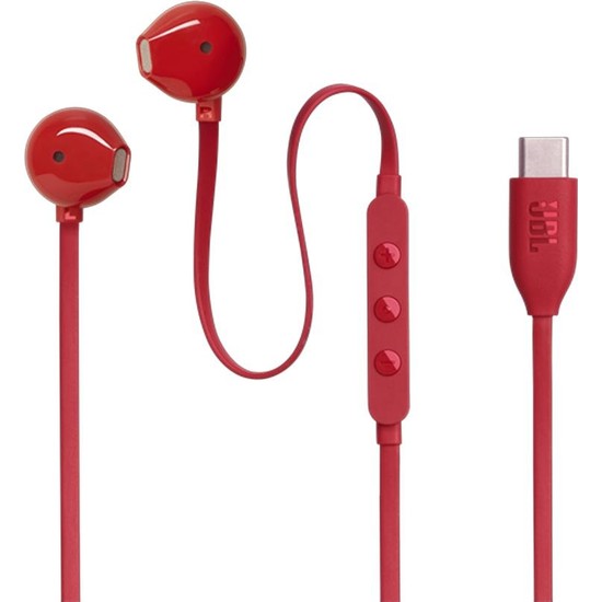 Jbl Tune 305C Usb-C Kulakiçi Kulaklık - Kırmızı