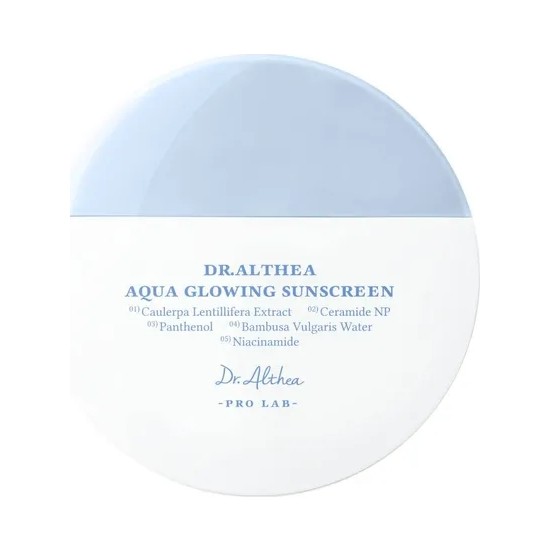 Dr.althea Aqua Glowing Krem Güneş Koruyucu 45 ml SPF50+ Tüm Cilt Tipleri İçin Nemlendirici