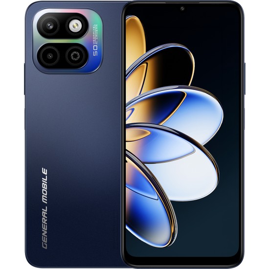 General Mobile Gm 26 One 5G Gece Mavisi 18 GB Ram (6+12) 128 GB Hafıza
