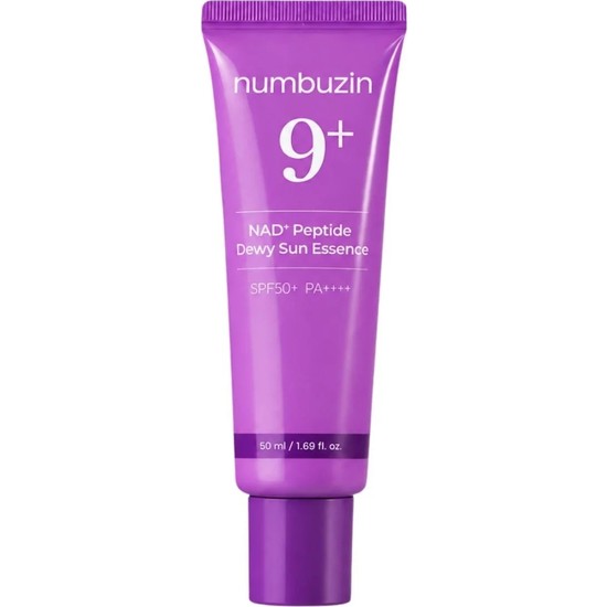Numbuzin No.9 Nad+ 9 Peptides Dewy Sun Essence - Anti-Aging Güneş Koruyucu 50ML