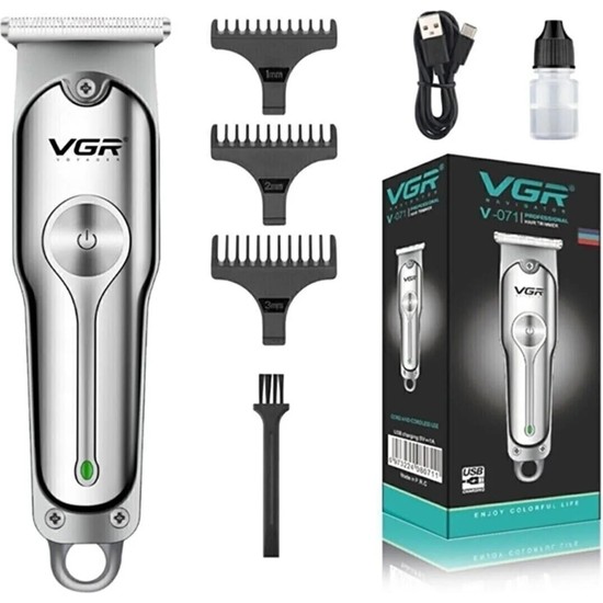 VGR Voyager V-071 Mini Metal Gövde Profesyonel Saç Sakal Çizim Tıraş Makinesi