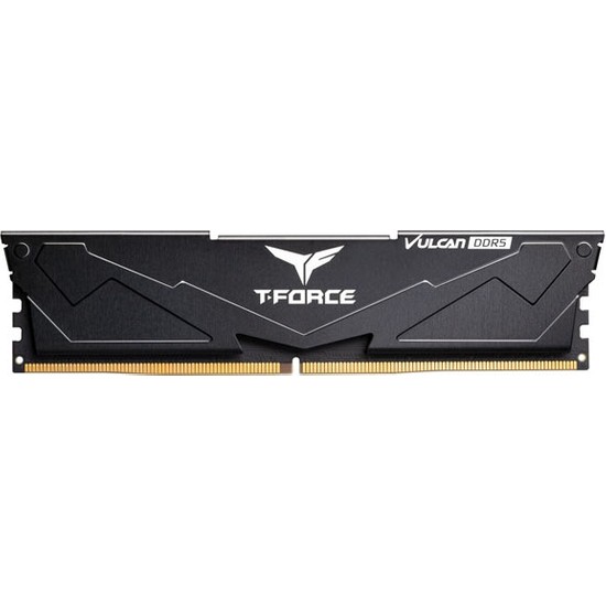 Team T-Force Vulcan Black 32GB(2X16GB) 6000MHZ Ddr5 CL38 Gaming Ram (FLBD532G6000HC38ADC01)