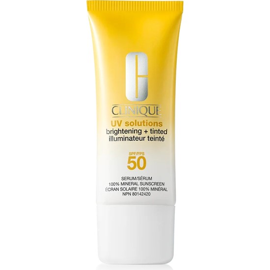 Clinique Uv Solutions Aydınlatıcı Etkili Güneş Kremi SPF50 40ML - Light | Uva/uvb , Niasinamid, Antioksidanlar