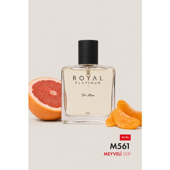 Royal Platinum M561 Erkek Parfüm EDP 50 ML | Meyveli Seri