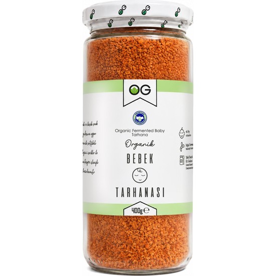 OG natural Organik Bebek Tarhanası +6 Ay 400 gr