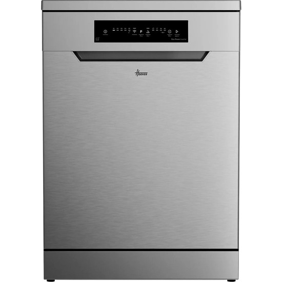 Hoover Hf 4D9L0X-17 D Enerji Sınıfı 14 Kişilik 5 Programlı Wi-Fi Bağlantılı Bulaşık Makinesi Inox