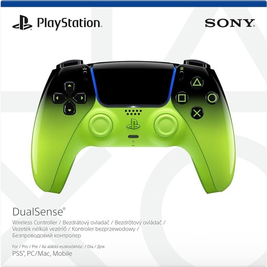 Brf Store Prime Sony Playstation 5 Dualsense Wireless Controller Oyun Kolu - Remix Green (Bilkom - Resmi Distr