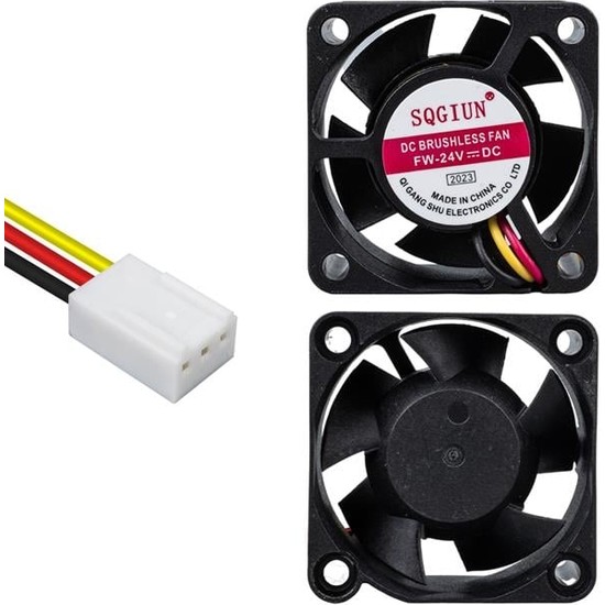 IC-216 3p Kablolu 40X40X20 mm 24 Volt Fırçasız Dc Kasa Fanı