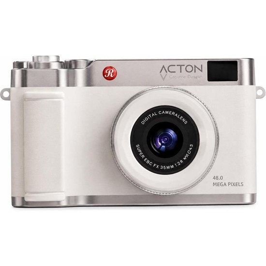 Acton AC06J Focus Flex Dijital Kompakt Kamera (Beyaz)