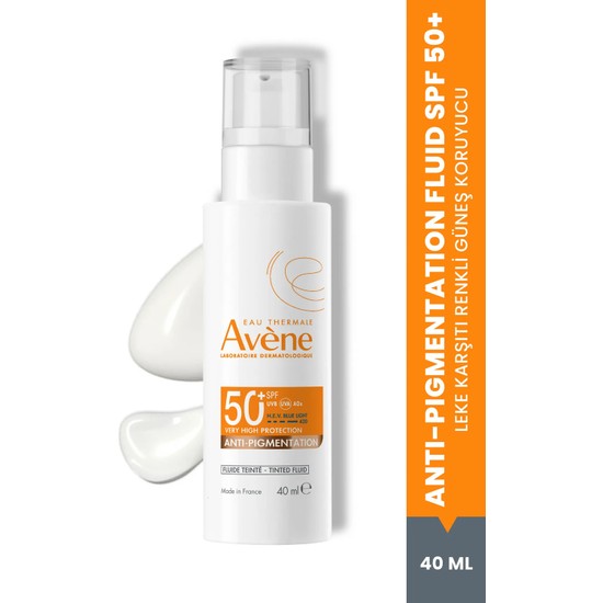 Avene Azelaik Asit (%0,12) İçeren SPF 50+ Leke Karşıtı Renkli Güneş Kremi 40 ml