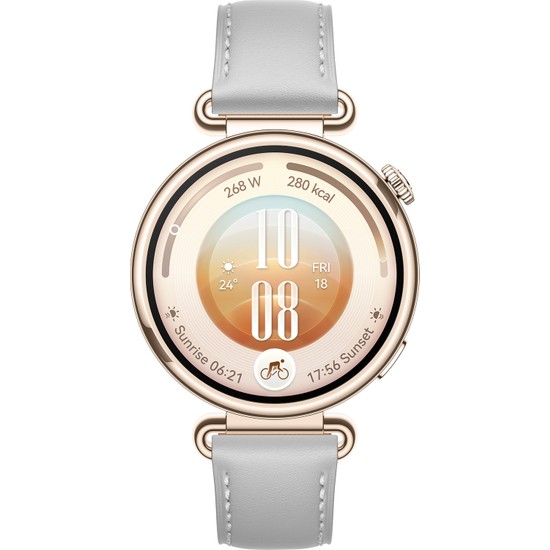Huawei Watch GT 7 41 mm Akıllı Saat - Gri / Altın, 14 Güne Varan Pil Ömrü, Kayak ve Bisiklet Modları, iOS ve Android Uyumlu