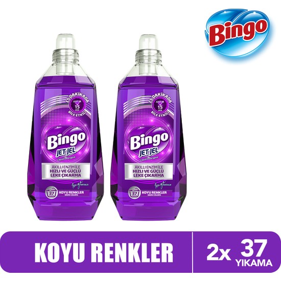 Bingo Jet Jel Koyu Renkler 1480 Mlx2