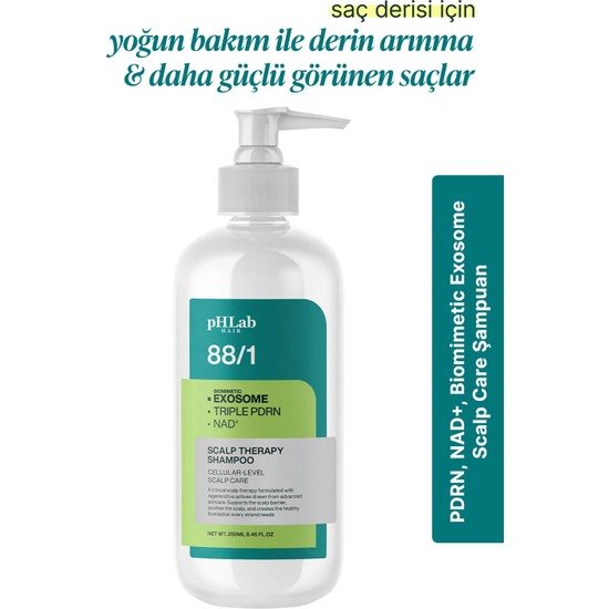 Ph Lab Phlab Hair Pdrn, Nad+ & Exosome Bakım ve Onarım Etkili Şampuan