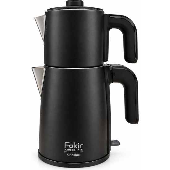Fakir Chainox 1800 W Çelik Demlikli Antrasit Çay Makinesi