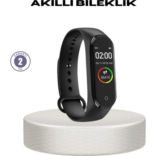 Veraura Lifestyle Akıllı Bileklik 0.96 Inç Ekran Kalp Atışlı Kan Basınçlı IP67 Suya Dayanıklı