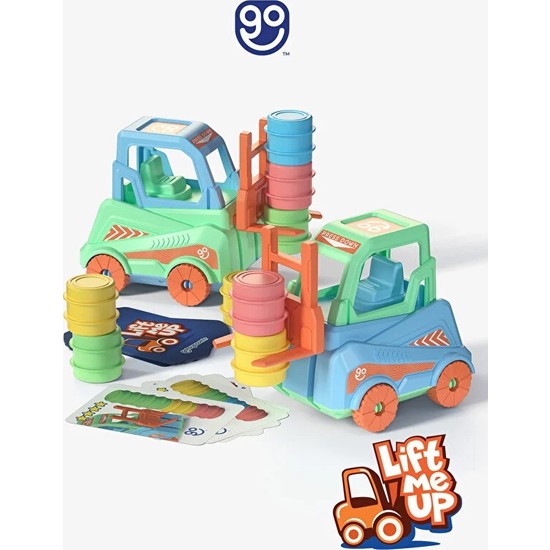 Go Toys Lift Me Up Forklift Eğitici Oyuncak