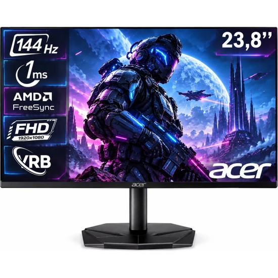 Acer Nitro KG240Y P0BI  23.8" 1ms 144 Hz  Freesync  Va Monitör UM.QX0EE.012