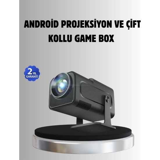 Die Grup Android Projeksiyon Game Box – 1280X720P Hd Çözünürlük, Bluetooth,hdmı ve USB Girişli DG-011