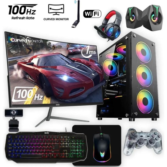 İzoly K303 i7-860 16GB 256GB SSD Oyuncu Bilgisayarı NVIDIA GeForce GT 740 4GB Oyun Performansı