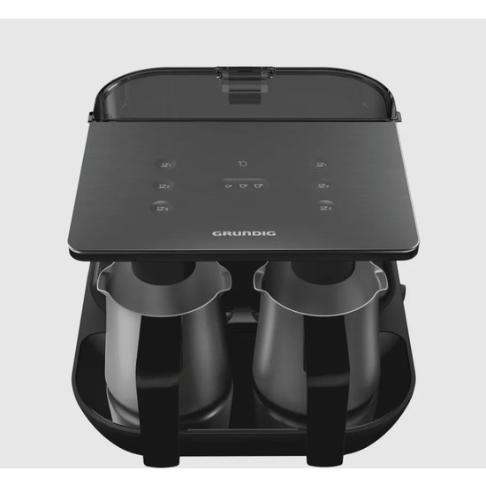Grundig Tcm 7061 D Otomatik Kahve Makinesi 1000 ml Su Kapasitesi Gri - Siyah Tasarım
