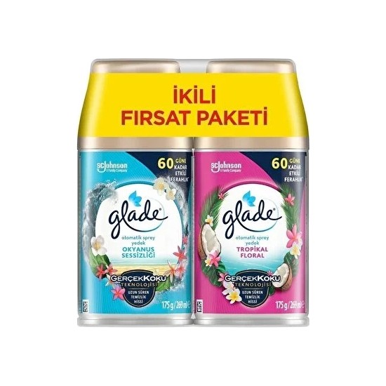 Glade Otomatik Sprey Yedeği Tropikal+Oryantal