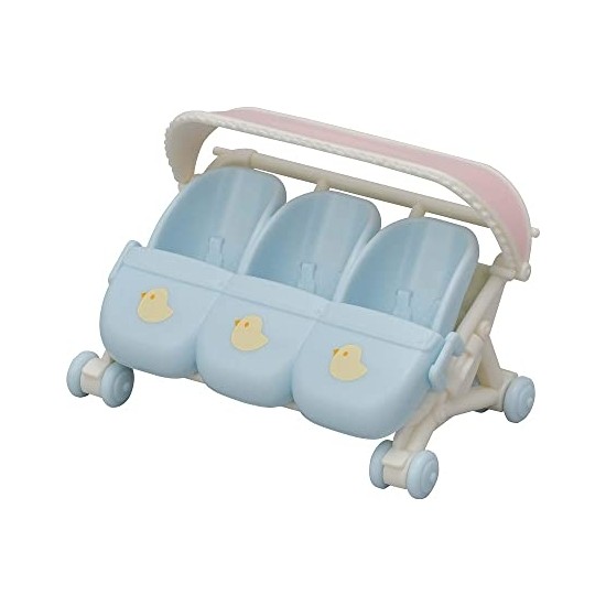 Vionna Sylvanian Families Üçüz Bebek Arabası