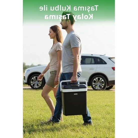 Vionna 21 Litre Oto Buzdolabı, 12V Dc Termoelektrik ve Sessiz Çalışma