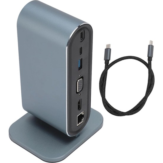 Gees Global Kompakt 12'li Dock Istasyonu 4K Video Çıkışı ile