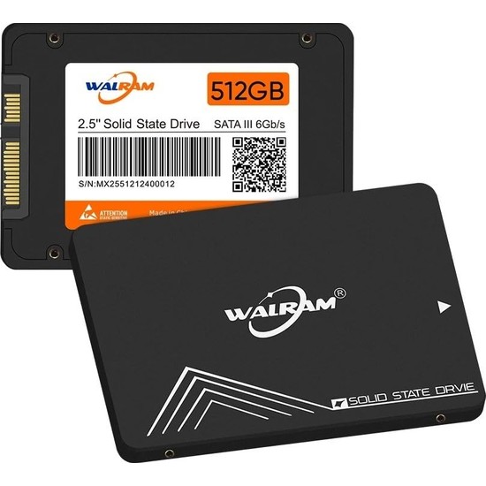 Şanal Walram 512GB Dahili SSD