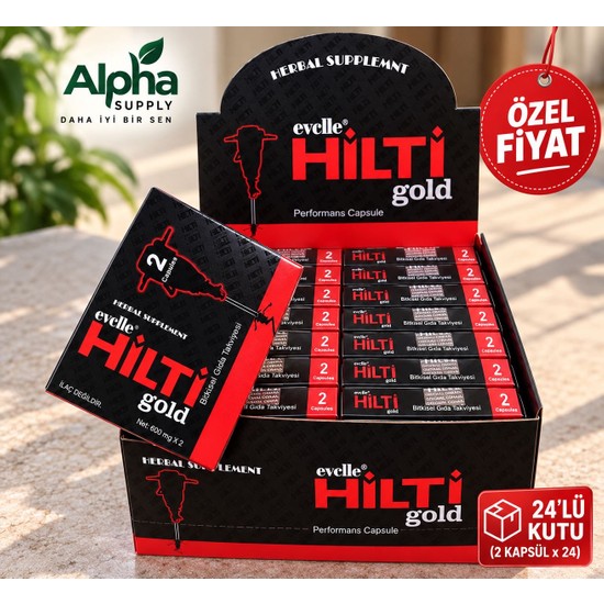 Belirtilmemiş Hilti 24LÜ + Çikolata Hediyeli -Alpha Supply